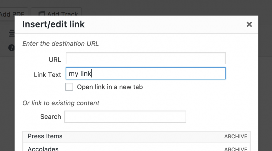 Add Custom Post Types and Taxonomy...